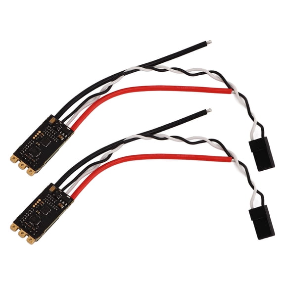 ESC Sin Escobillas, Controlador De Velocidad De Drones RC PWM Predeterminado Estable Profesional De 2 Piezas Con Luz LED Para Drones De Cuatro Ejes