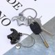 thumbnail image 2 of Metal Keychain Backpack Keychain Rats R Couples2pcs-, 2 of 4