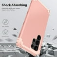 thumbnail image 5 of Dteck for Samsung Galaxy S23 Ultra Case with Screen Protector Soft Film, Shockproof Rugged Full-Body Hybrid Bumper Protective Cover for Samsung Galaxy S23 Ultra 5G 6.8 Inch,Rosegold, 5 of 8