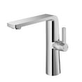 thumbnail image 2 of DAX Brass Single Handle Bathroom Vessel Sink Faucet Spout, 16", Chrome, 2 of 4