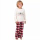 thumbnail image 2 of Pijamas familiares a juego de Navidad, conjunto de pijamas blancos de árbol hermoso de Feliz Navidad, 2 of 3