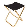thumbnail image 2 of Chaise Pliante Extérieure, Mini Chaise Pliante Portable Noire pour Camping, 2 of 8