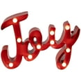 thumbnail image 2 of Northlight Lighted "Joy" Christmas Decoration - 11.25", 2 of 8