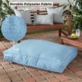 thumbnail image 4 of Happy Hounds Casey Indoor/Outdoor Pillow Style Dog Bed, Denim, Medium (42 x 30 in.), 4 of 8