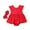 Red, variant on Bagilaanoe Newborn Baby Girl Rompers Dress Sleeveless Bodysuit Headband 6M 12M 18M 24M Infant One Piece Jumpsuit