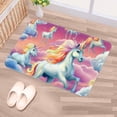 thumbnail image 5 of Unicorn Polyester Chair Mat Non-Slip Machine Washable Indoor Carpet Rug, 5 of 6