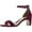 Orchid Suede, variant on Naturalizer Womens Iriss Leather Ankle Strap Heels