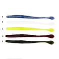 thumbnail image 4 of facefd Appât de Pêche 11CM Faux vers Nématodes Leurres de Naufrage Outils en Silicone Greffer Wobblers Mer Poisson Outil Crochet Accessoires Vin Blanc Rouge, 4 of 6