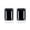 Black, variant on 2cttw D Color VVS1 Emerald Cut Moissanite Earrings for Women 925 Sterling Silver Yellow/Green/Pink Diamond Earrings Stud Women Moissanite Stud Earrings with Certificate