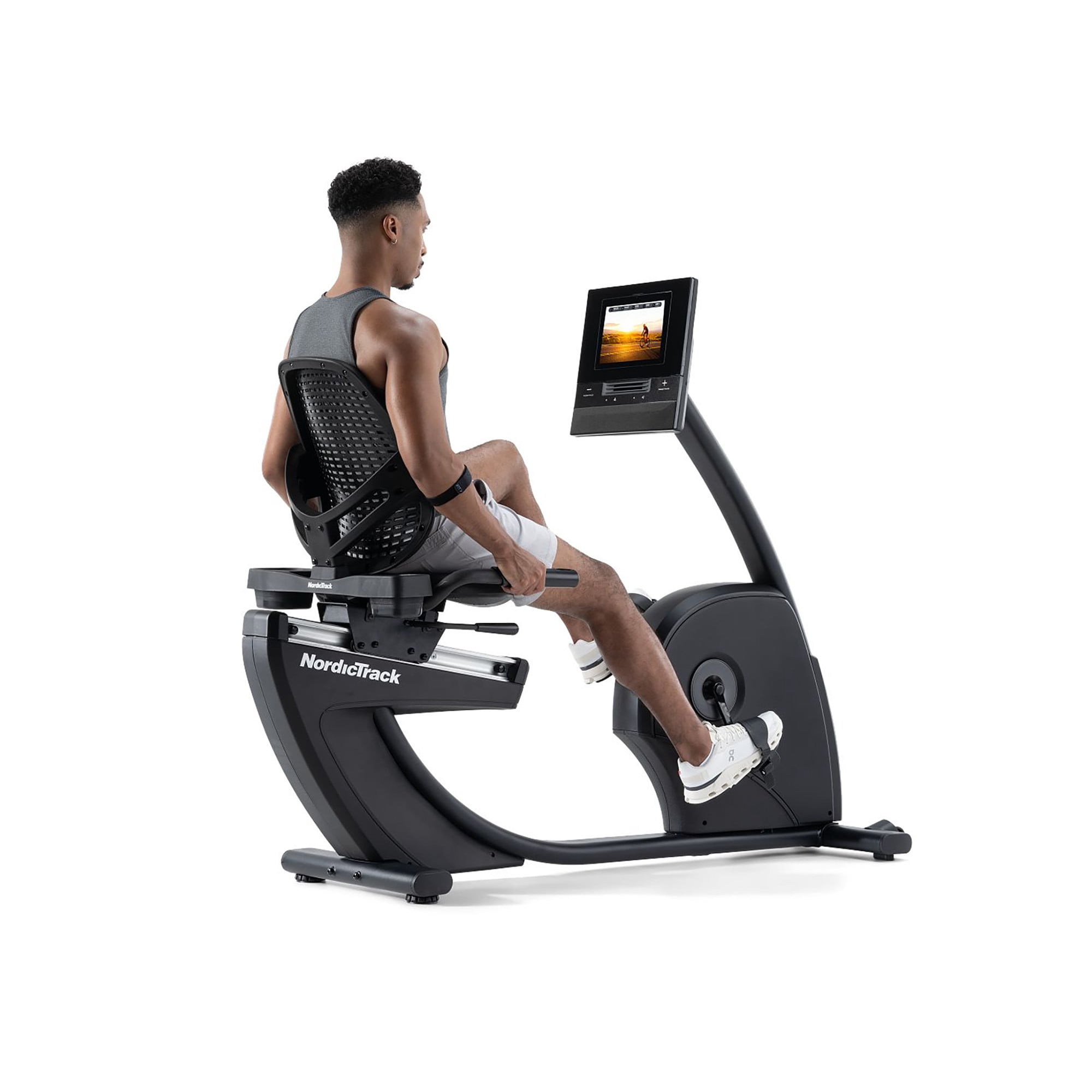 NordicTrack Recumbent Bike: Adjustable Resistance, Silent Magnetic Resistance™, AutoBreeze™ Fan, Space-Saving Design, and iFIT Membership Required for Interactive Workouts, Streaming and More