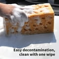 thumbnail image 6 of Gallickan Car Wash Sponge, Extra Thick Large Natural Cellulose Sponges Cleaning Sponge Multi-Purpose for Bathroom Kitchen Bike Boat, Yellow, 6 of 6