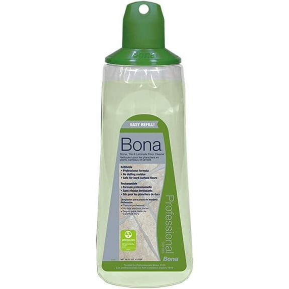 Bona Stone, Tile & Laminate Floor Cleaner in 34 oz. Refillable Cartridge