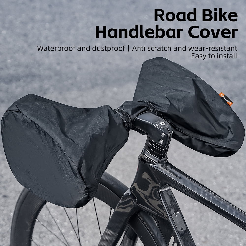 WEST BIKING Bike Handlebar Protector Cover Waterproof Handlebar - Main Image