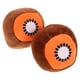 thumbnail image 1 of KAKOWELY 2 juguetes chirriantes para mascotas con forma de kiwi, juguete interactivo para masticar perros, juguete molar., 1 of 4