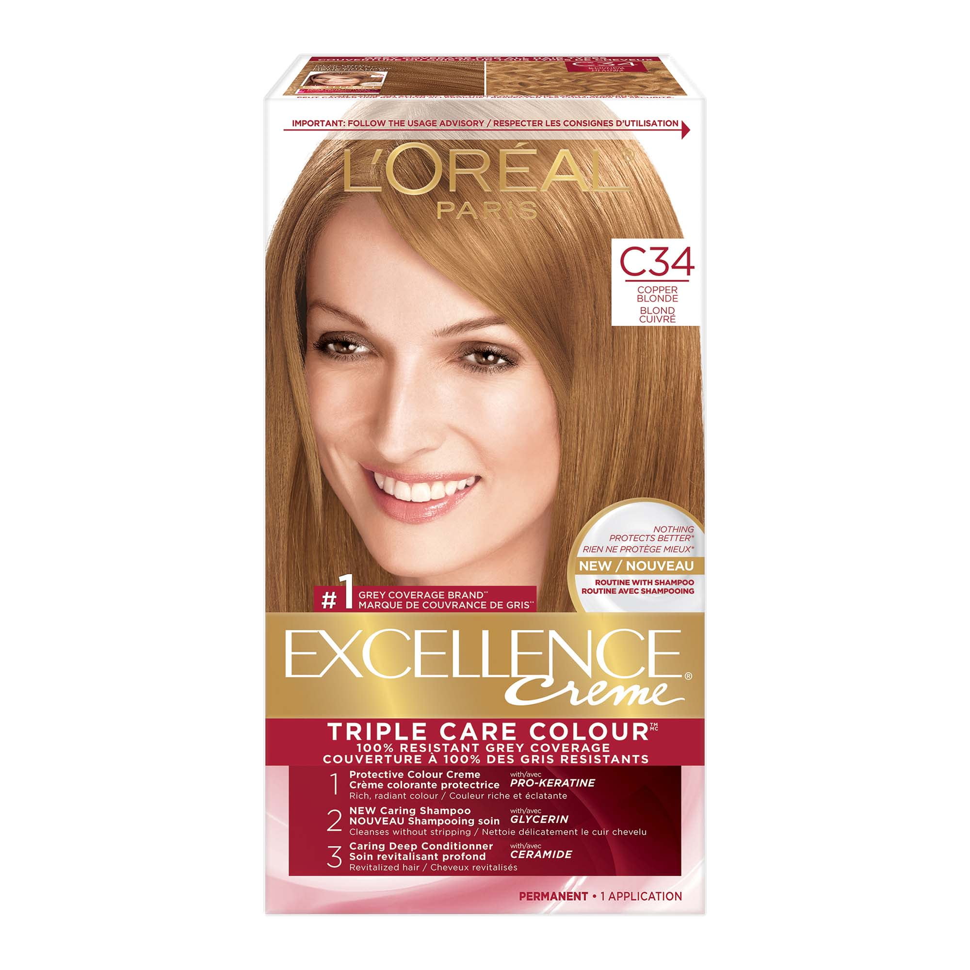 L'Oréal Paris Permanent Hair Colour Excellence Crème, 1 EA, 1 Application