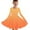Orange, variant on Spazoro Kids Girls Dress, Long Sleeve Ruffled Fall Winter Fashion Dresses for Childs Girls Orange Size 11 T