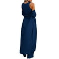 thumbnail image 2 of Womens 3 Piece Loungewear Set Crop Vest &Loose Pants & Cardigan Coat, 2 of 3