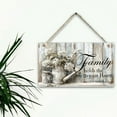 thumbnail image 6 of AOOOWER Nostalgic Wood Plaque with Uplifting Family Quote for Living Room and Bedroom Decors Door Hanging Sign Wall Decoration, 6 of 10