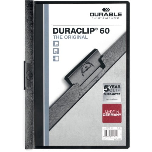 New DURABLE DURACLIP Report Cover,Each