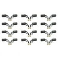 thumbnail image 1 of 12 Pares de 8 Piezas Transmisor Y Transceptor Pasivo de Video Balun con Cable para 1080P TVI / CVI / AHD / 960H DVR Camera CCTV System, BNC Macho A UTP CAT5 / 5E / 6 / 6E Cable, 1 of 5