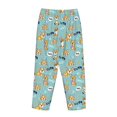 thumbnail image 5 of Haiem Cute Dogs Corgi Women's Pajama Pants Ultra Lightweight Pjs Bottoms Sleepwear Bottom Pants With Pocket Drawstring-Medium, 5 of 7