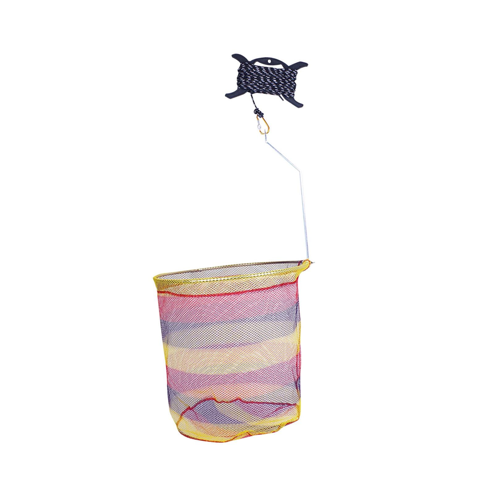 Wswqop Fly Fishing Net Fish Basket Fishing Netting Decor Fishing Landing Nets Head 50cm
