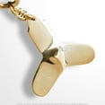 thumbnail image 3 of Handmade Brass Miniature Titanic Ship Propeller Key Chain, 3 of 4