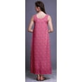 thumbnail image 2 of Bimba Rayon Sleeveless Rayon Nightgowns For Women Printed Maxi Length Sleepwear-XS, 2 of 5