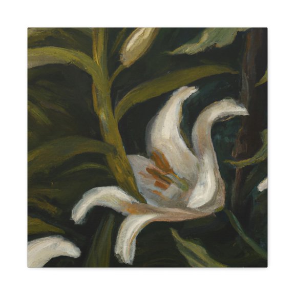 Lily's Neoclassical Dreams - Canvas