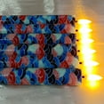 thumbnail image 5 of 6PCS Printed Flameless Taper Candles with Classic Japanese Pattern Elements, 10 Inch LED Candlesticks Battery Operated with 11-Key Remote for Wedding Party Home Decor Gifts, 5 of 6