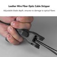thumbnail image 3 of Fiber Optic Drop Cable Slitter, Fiber Optic Cable Stripper Horizontal Vertical Cutting  For 3.1x20mm Leather Wire, 3 of 8