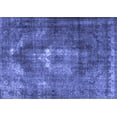 thumbnail image 1 of Ahgly Company Machine Washable Indoor Rectangle Persian Blue Traditional Area Rugs, 7' x 10', 1 of 4