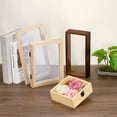 thumbnail image 5 of Unique Bargains 7.9'x7.9' Wooden Paper Making Screen Papermaking Frame Mould, Natural Color 2 Pack, 5 of 5