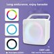 thumbnail image 5 of Luz RGB, Subwoofer, música, HiFi, Karaoke en casa, 10W, compatible con Bluetooth, tarjeta TF, USB, 5 of 9