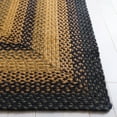 thumbnail image 4 of SAFAVIEH Braided Claes Bordered Reversible Area Rug, Gold/Sage, 4' x 6', 4 of 13