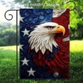 thumbnail image 3 of BSJJY American 250th Anniversary Small Garden Flag 12x18 Inches, Double-Sided USA Bicentennial Patriotic Pattern Yard Sign for Home Farmhouse Outdoor Lawn Decor (I), 3 of 6