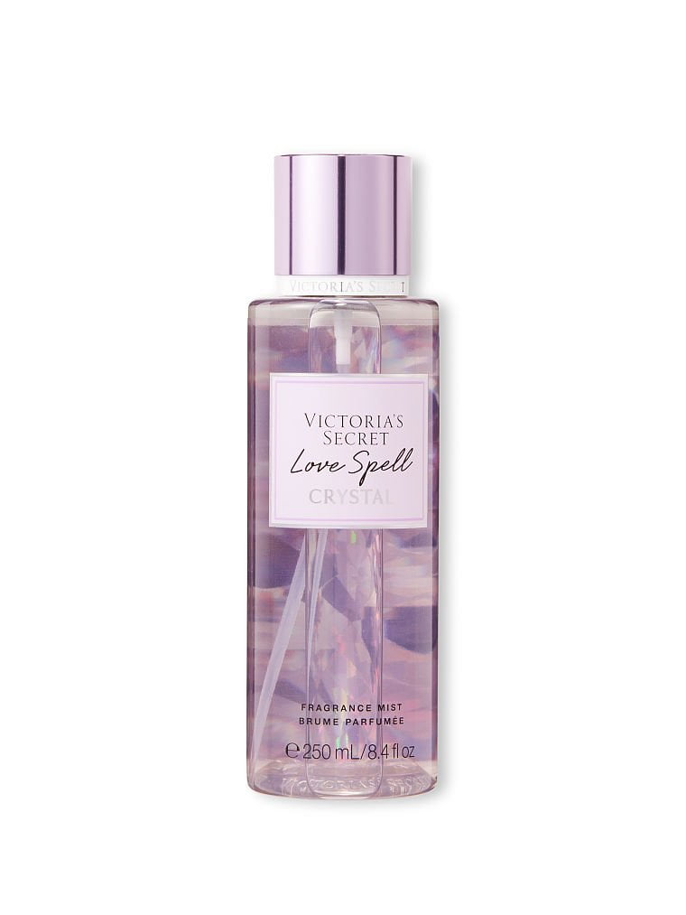 Victoria's Secret Love Spell Crystal Fragrance Mist 8.4 fl oz Limited