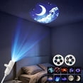 thumbnail image 6 of MYUNNIL 2-in-1 Galaxy Projector Night Light, Plug-and-Play HD Mini USB Starry Projector with 360° Adjustable Design, Creative Portable Soft Night Light for Bedroom Car Home Decor, (10 Sliding Films), 6 of 9