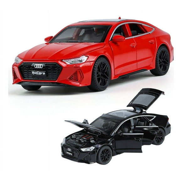 Audi Rs7 Sportback Miniature Metal Car With Light and Sound 1/32