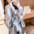 thumbnail image 4 of Towmus Gothic Hoodie With Sleeve Letter Print - Dark Harajuku Sportswear With Patches - Casual Oversize Street Hip Hop Trend, 4 of 7