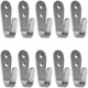 thumbnail image 1 of 10 ganchos de pared, percheros, ganchos de acero inoxidable, garaje, ganchos para llaves de equipaje, baño, cocina, restaurante, resistentes, ganchos para interiores y exteriores, ganchos pequeños, 1 of 6
