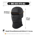thumbnail image 6 of Minzimin 3 Pack Balaclava Ski Mask - Breathable UV Protection Face Cove for Motorcycle, Football, Cycling, Outdoor Sports, 6 of 7