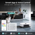 thumbnail image 6 of Lefant M265 Robot Vacuum and Mop Combo, 15000Pa Suction, Self-Cleaning Roller Mop with Auto Drying, LiDAR Navigation, Tangle-Free for Pet Hair, 6 of 10
