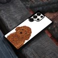 thumbnail image 4 of WIRESTER Shockproof Soft Rubber Cover Case for Samsung Galaxy S25 Ultra 6.8" 2025, Brown Toy Poodle Dog, 4 of 5