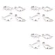 thumbnail image 2 of Kearding 4Pcs Biscuit Molds Steel Crafting Fondant Candy Embossed Cake Dessert Die Mould Decorating Dinosaur-Shaped Non-stick Casting Type1 NO1 Kearding CBP025257, 2 of 3