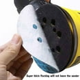 thumbnail image 2 of NEW 70Pcs Orbital Sander Sandpaper 5 Inch 8 Hole Sanding Disc Sand Paper 320 Grit for Anti Blocking Rhombus Discs, 2 of 4
