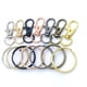 thumbnail image 2 of Llavero de metal con hebilla de perro de aleación de zinc, bronce rojo, bronce, bronce, negro y dorado, 2 of 5