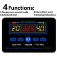 thumbnail image 5 of Youkk LED Digital Thermostat Controller Smart Temperature Regulator Thermometer Turn on off 12v No.02, 5 of 5