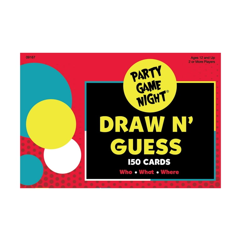 University Games Party Game Night - Draw n' Guess - Walmart.com