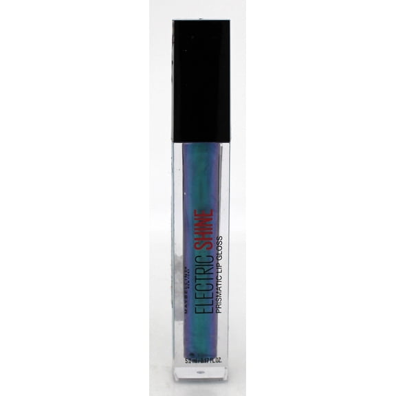 Maybelline Electric Shine Prismatic Lip Gloss 165 Electric Blue 0.17 Ounce